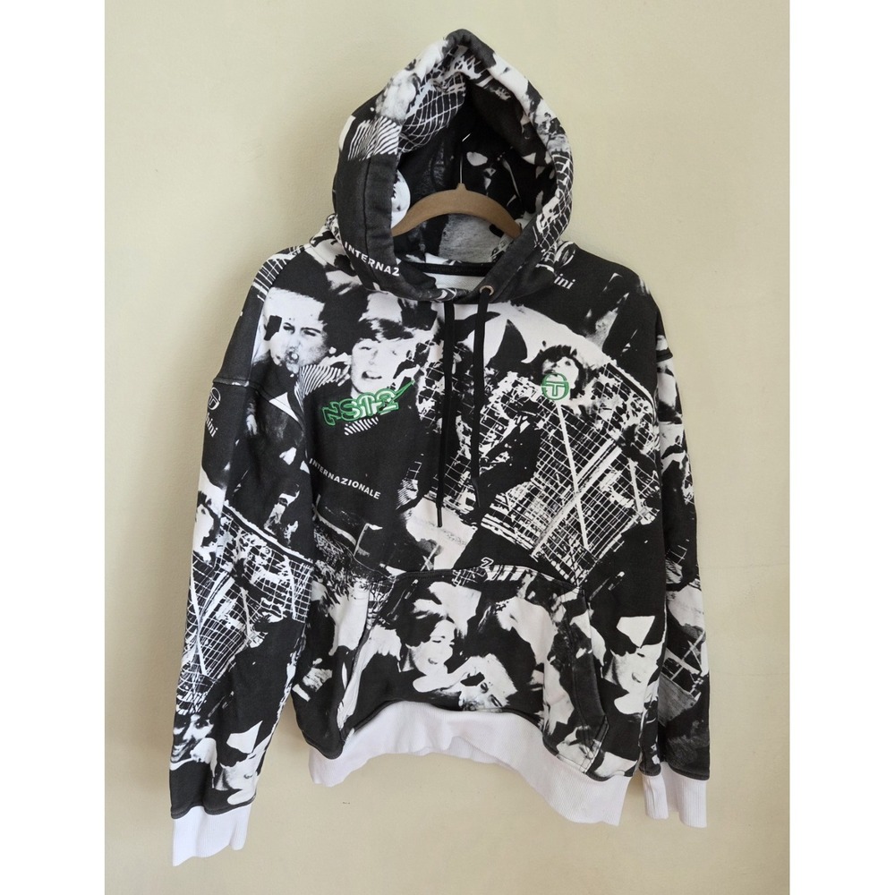 Sergio Tacchini X A$AP Nast Hooligan Cotton French Terry Graphic Hoodie USM EUL